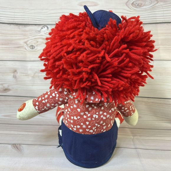 VTG Raggedy Andy Rag Doll 19” Singing & Swaying Sitting Stuffed PBC -Works/Dirty - Picture 3 of 16